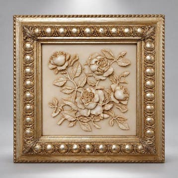 Wanddecoratie - Europa - wandbord met relief