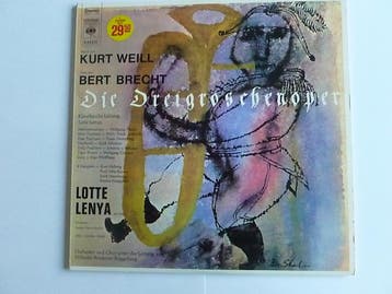 Kurt Weil - Die Dreigroschenoper / Lotte Lenya (2 LP)Holland, Ophalen of Verzenden, Zo goed als nieuw