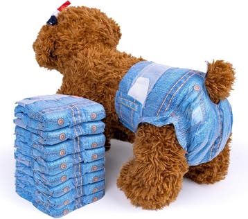 Pet Soft Hondenluiers Blauw | Tweedekansje | OP=OP, Ophalen of Verzenden, Zo goed als nieuw
