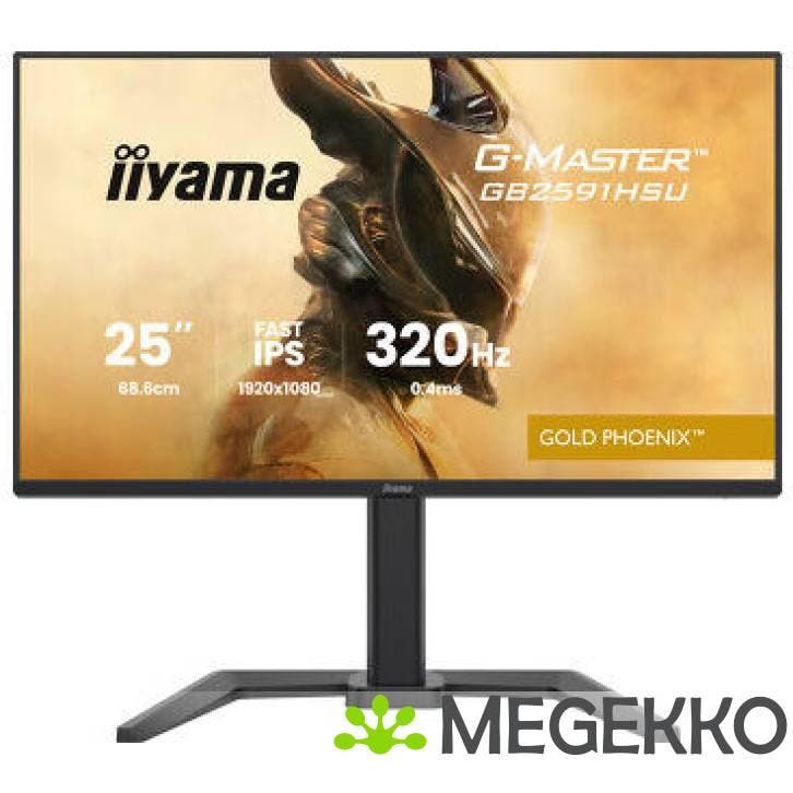 Iiyama G-Master GB2591HSU-B1 25  Full HD 320Hz IPS Gaming, Computers en Software, Monitoren, Nieuw, Verzenden