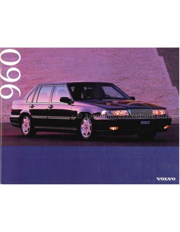 1996 VOLVO 960 BROCHURE ENGELS, Nieuw, Volvo, Author