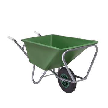 Kruiwagen Poly 160 liter met 1 of 2 wielen. NIEUW!!!, Ophalen of Verzenden, Nieuw, Handmatig, Tweewielig
