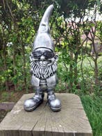 Beeld, funny gnome with sunglasses - 41 cm - polyresin