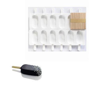 Martellato Siliconen IJsvormpjes Classic (12x) +50stk., Verzenden, Nieuw