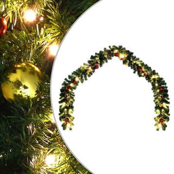 Kerstguirlande 5m led - retourdeal 45% korting, Diversen, Kerst, Ophalen of Verzenden, Zo goed als nieuw