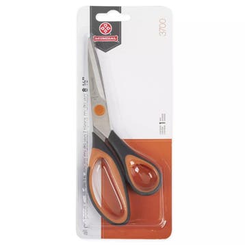 Mundial Allround schaar – 21,6 cm – oranje – ergonomis, Ophalen of Verzenden, Nieuw, Overige typen