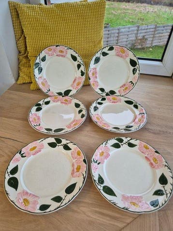 Villeroy & Boch - Bord (6) - Wild-Rose, Wildrose - Porselein