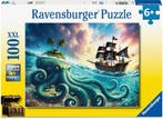 Pirate Treasure Puzzel (100 XXL stukjes) | Ravensburger -, Verzenden, Nieuw