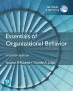 Essentials of Organizational Behavior Global E 9781292406664, Zo goed als nieuw