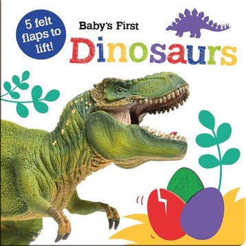 Babys First Felt Flap Book- Babys First Dinosaurs, Boeken, Verzenden, Zo goed als nieuw, Georgie Taylor