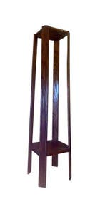 Piédestal du XIXe ou début du XXe siècle - Plank - Hout -