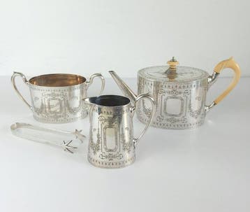 Harrison Fisher & Co Sheffield - Theeservies (4) -