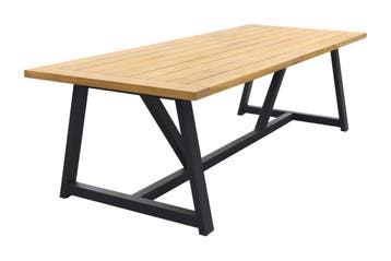 Taste Noah tuintafel - 260x100 cm., Verzenden, Nieuw, Rond, Hout
