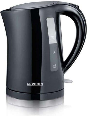 Severin WK 3498 - Waterkoker Select Black, Verzenden, Nieuw