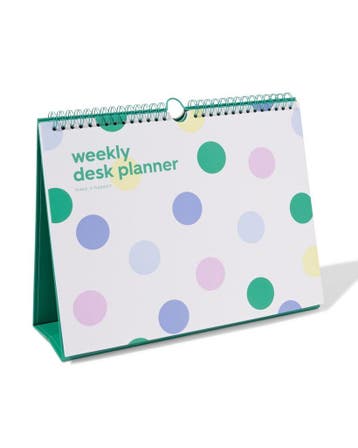 HEMA Bureau weekplanner met spiraal en standaard 21x28, Diversen, Agenda's, Verzenden, Nieuw