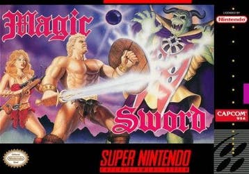 MarioSNES.nl: Magic Sword - iDEAL!, Ophalen of Verzenden, Gebruikt