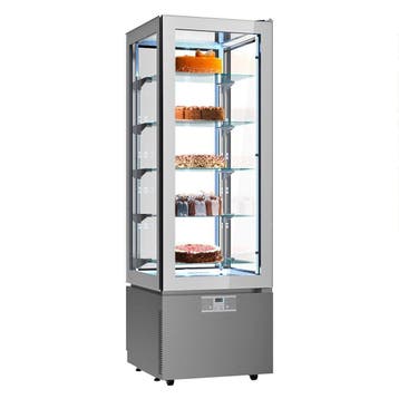 GGM Gastro | Panorama-koelvitrine - 324 liter - 600mm - 1 |, Verzenden, Nieuw