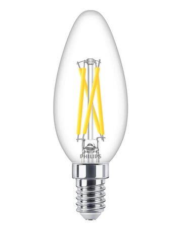 10 stuks Philips LED Kaarslamp E14 2.5W/827-822 340lm Hel..., Ophalen of Verzenden, Nieuw