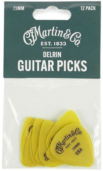 Martin 18A0154 standaard plectrum 0.73 mm 12-pack, Muziek en Instrumenten, Instrumenten | Toebehoren, Ophalen of Verzenden, Nieuw