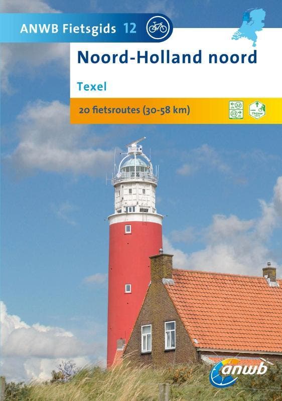 Noord-Holland Noord: Texel / ANWB Fietskaart / 12, Boeken, Reisgidsen, Gelezen, Verzenden