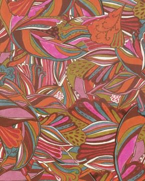 Viscose Roeqiya Bladeren Multi, Nieuw, Overige kleuren