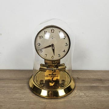 Klok - Junghans ATO - Messing, Glas - 1950-1960 -
