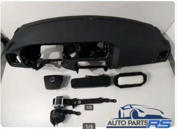 Dashboard + Airbags + Veiligheidsgordels Volvo V40, Verzenden, Nieuw, Volvo