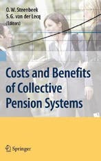 Costs and Benefits of Collective Pension Systems, Ophalen of Verzenden, Nieuw
