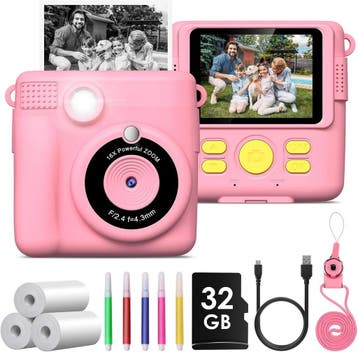 Direct Print Camera Kids | 3 Rollen | Retourdeal OP=OP, Kinderen en Baby's, Speelgoed | Educatief en Creatief, Ophalen of Verzenden