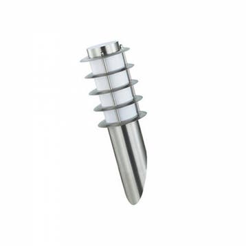 LED Tuinverlichting - Wandlamp Buiten - Nalid 1 - E27, Nieuw, Ophalen of Verzenden, Rvs, Hanglamp
