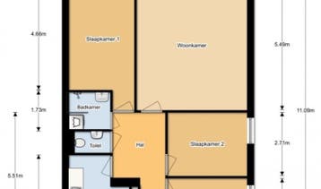 Te Huur 4 Kamer Appartement Oost-Dorsch In Zaandam, Direct bij eigenaar, Noord-Holland, Zaandam, Appartement