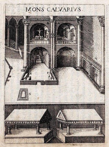 Israël - Het Calvarie in de Kerk van het Heilige Graf in, Nieuw