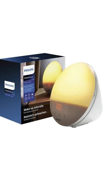 Philips Wake-up light HF3519/01 - Wake-up light - Wit, Verzenden, Nieuw
