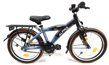 Alpina Yabber jongensfiets 18 Stone Blue - Navy Blue 5+, Verzenden, Nieuw