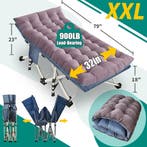 Veldbed - 1 Persoons - Kampeerbed - Stretcher - 200x80 cm -, Verzenden, Zo goed als nieuw