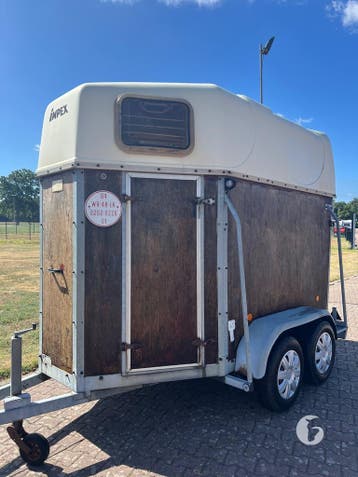 Leuke Impex 2 Paards Paardentrailer / aanhanger / foodtruck!, Ophalen, Zo goed als nieuw, 2-paards trailer