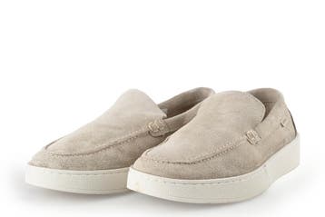 Manfield Instappers Jongens in maat 39 Beige, Verzenden, Jongen of Meisje, Schoenen, Zo goed als nieuw