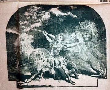 Die zwolf Amazonen - 1864, Antiek en Kunst