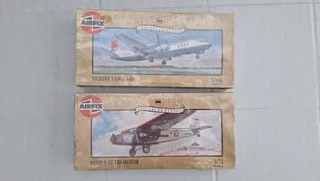 Airfix 1:144 - Modelbouwdoos (2) - Ford 5-AT Tri-Motor;, Nieuw