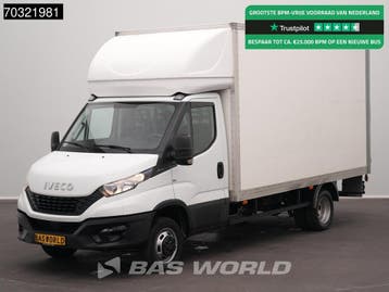 Iveco Daily 35C14 DHollandia Laadklep Dubbellucht Bakwagen, Stof, Gebruikt, Euro 6, Iveco