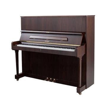 Petrof P 125 F1 PWL messing piano, Nieuw, Bruin, Piano