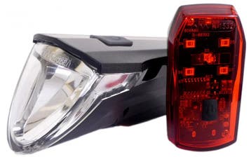 Verlichtingsset Edge Razor 60 Lux - USB (incl. remlichtfunct, Verzenden, Nieuw