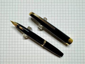 Platinum - Vintage Japanese Compact Fountain Pen - Zonder, Nieuw