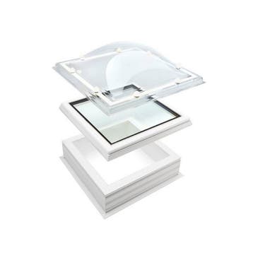 Skylux lichtkoepel iDome met HR++ glas 40x40 cm, Verzenden, Nieuw