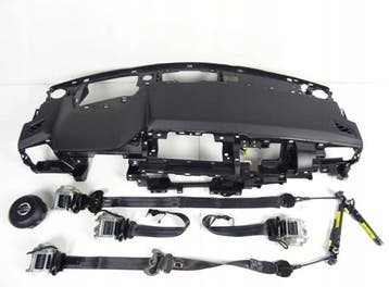 Dashboard + Airbags + Veiligheidsgordels Nissan Qashqai J12, Verzenden, Gebruikt, Nissan