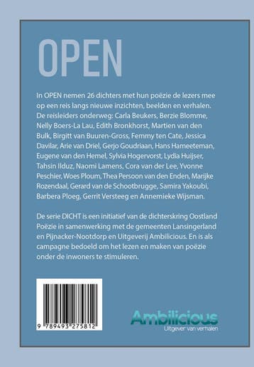 Open / Dicht / 2 9789493275812 Auteurs, Boeken, Verzenden, Zo goed als nieuw, Auteurs
