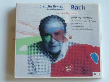 Bach - Goldberg variations / Claudio Arrau (2 CD), Ophalen of Verzenden, Zo goed als nieuw