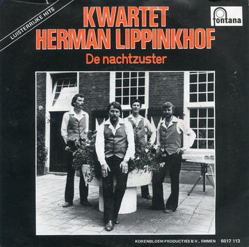 vinyl single 7 inch - Kwartet Herman Lippinkhof - De Nach..., Verzenden, Zo goed als nieuw, 7 inch, Pop