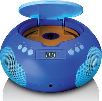 Draagbare Radio CD speler - FM Radio - Blauw - SCD-620BU - L, Verzenden, Zo goed als nieuw