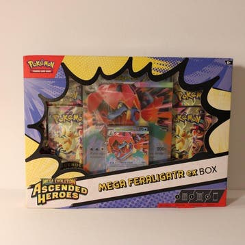 Pokémon - 1 Box - Ascended Heroes Mega Feraligatr Ex box, Nieuw